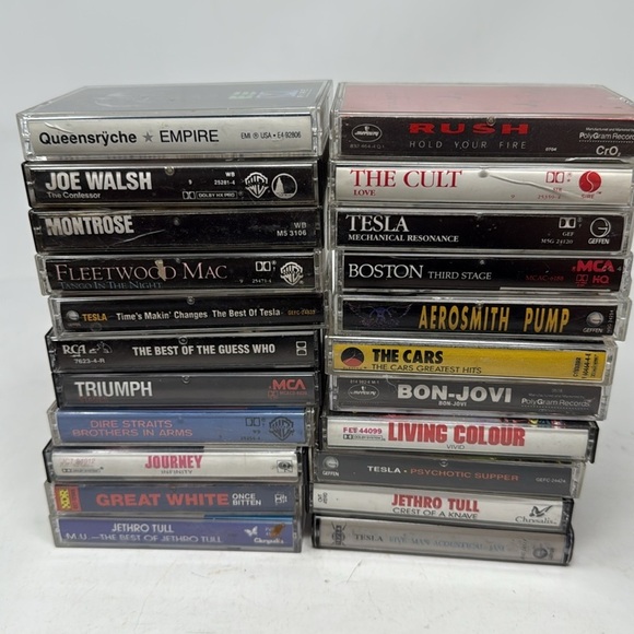 22 Classic Rock Cassette Tape Collection - Picture 14 of 14